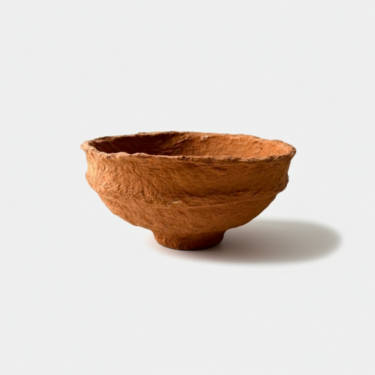 Koi Papier Maché Schaal S | TERRACOTA