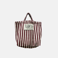Afbeelding laden in Galerijviewer, The Stripe Bag Bordeaux
