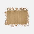 Afbeelding laden in Galerijviewer, Jute Vloerkleed Met Franjes 60x90 cm
