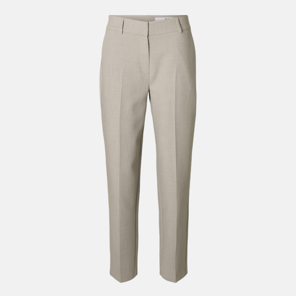 SLFRITA-RIA MW CROPPED PANT MEL NOOS