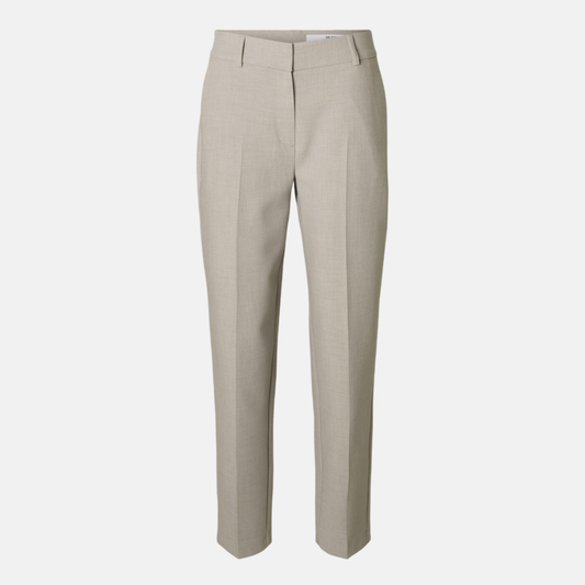 SLFRITA-RIA MW CROPPED PANT MEL NOOS