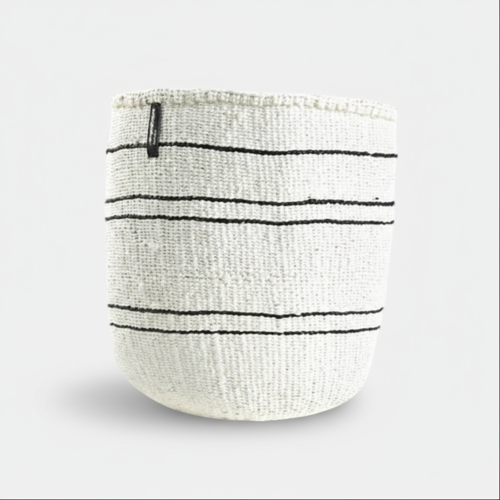 Kiondo Basket Black Stripes M