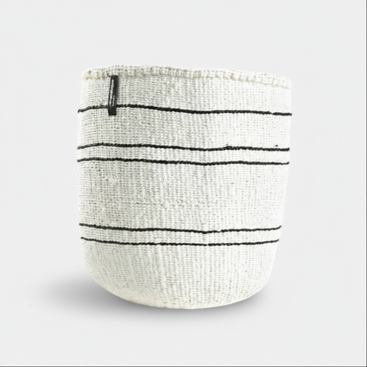 Kiondo Basket Black Stripes M