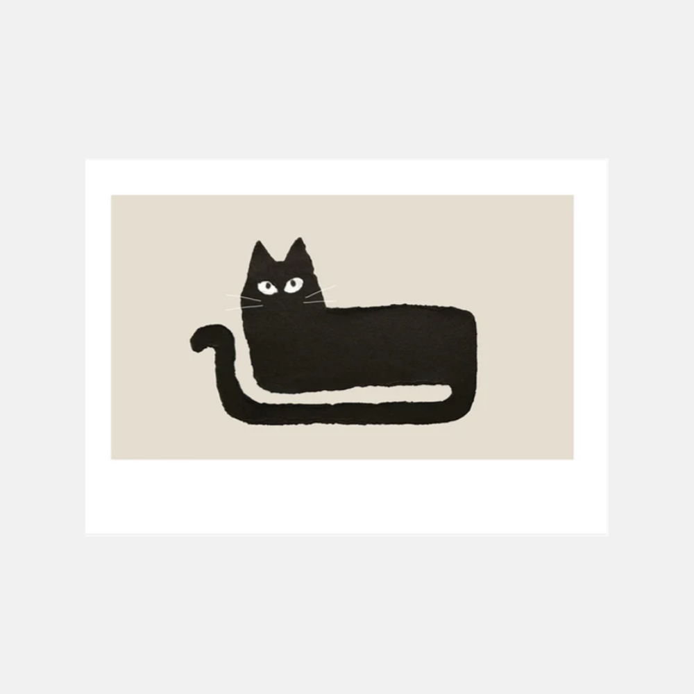 Postcard - Le chat