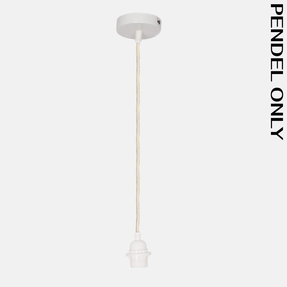Pendel Geweven Koord Beige