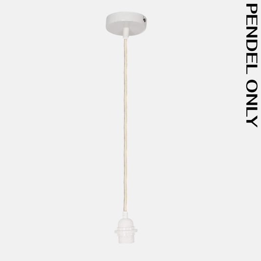 Pendel Geweven Koord Beige