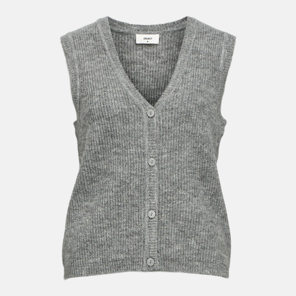 OBJDIANA RE V-NECK KNIT VEST NOOS