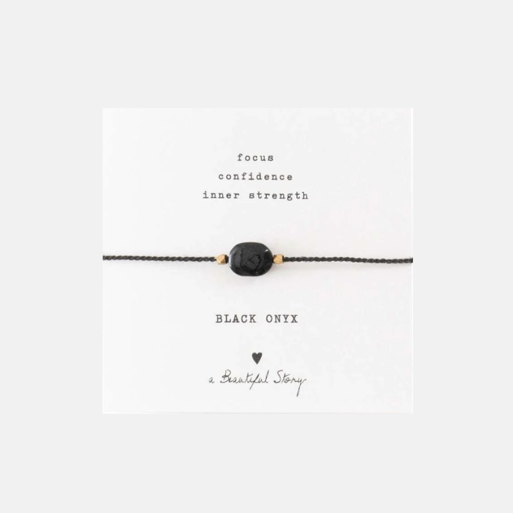 GEMSTONE CARD BLACK ONYX