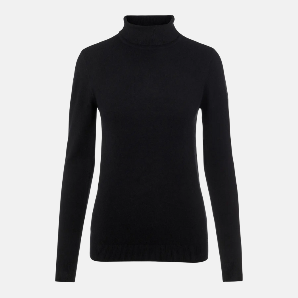 OBJTHESS L/S ROLLNECK KNIT PULLOVER NOOS