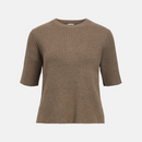 OBJELVA 2/4 RE O-NECK KNIT NOOS