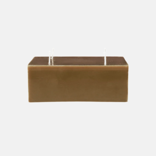 Burren Block Candle Bronze - large