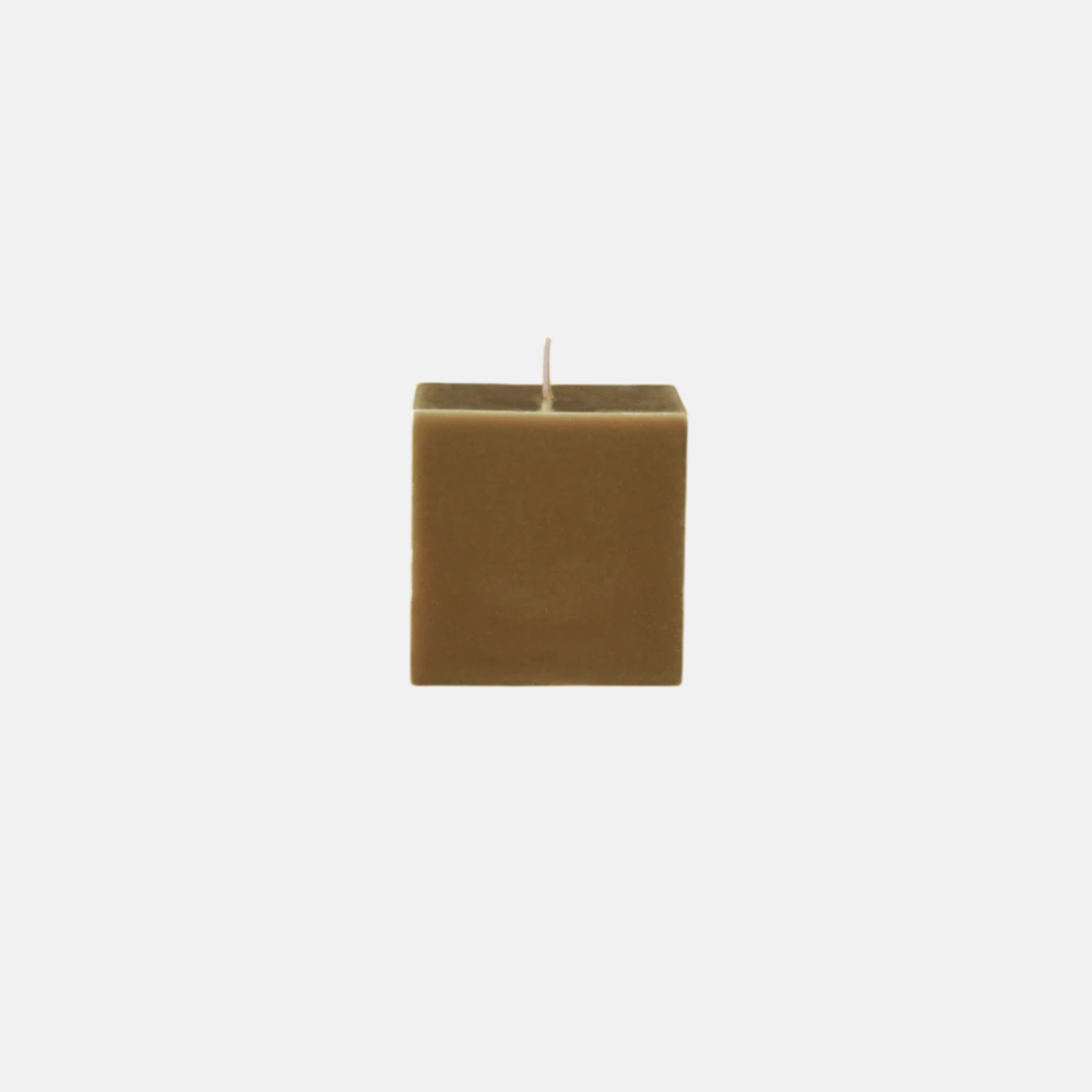 Burren Block Candle Bronze - small
