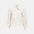 Afbeelding laden in Galerijviewer, OBJJACIRA L/S RE BOW SHIRT NOOS
