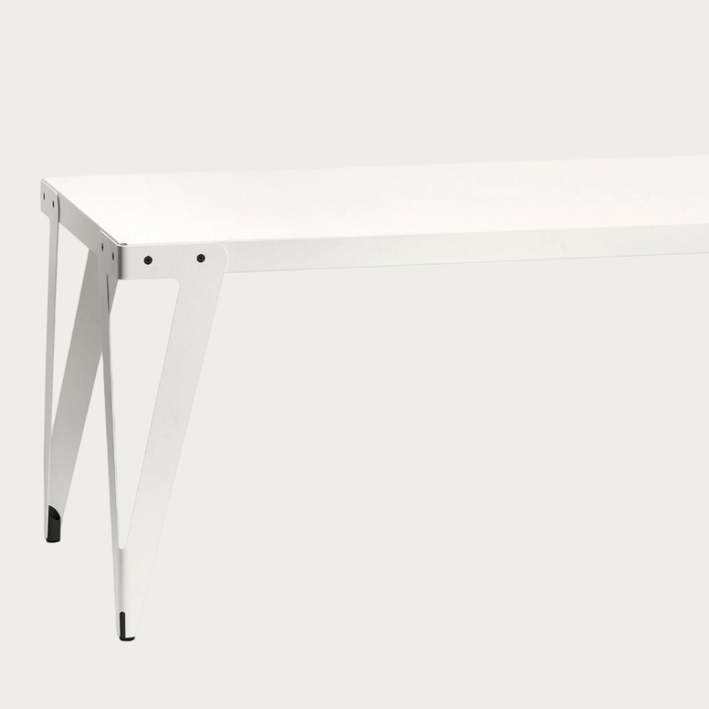 STOCK25 Eettafel Lloyd White OUTDOOR