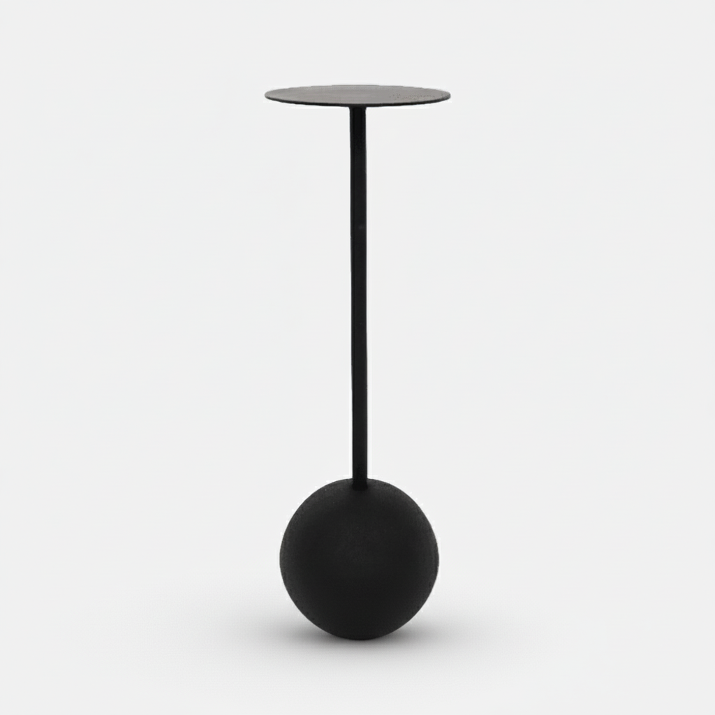 Bijzettafel M, Zwart