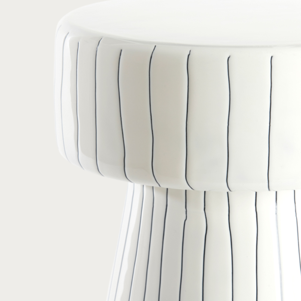 Bijzettafel Dakwa - Wit - Ø29cm