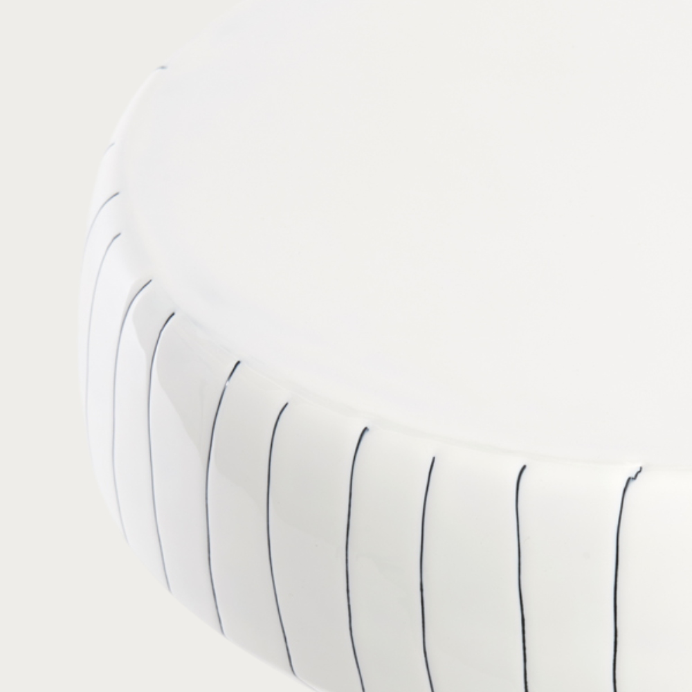 Bijzettafel Dakwa - Wit - Ø38cm