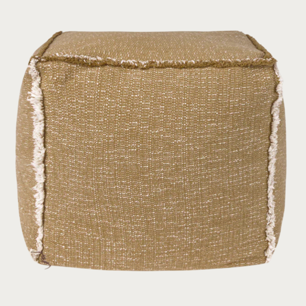 Handloom Pouf