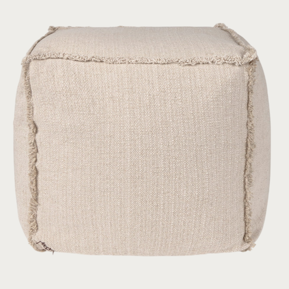 Handloom Pouf