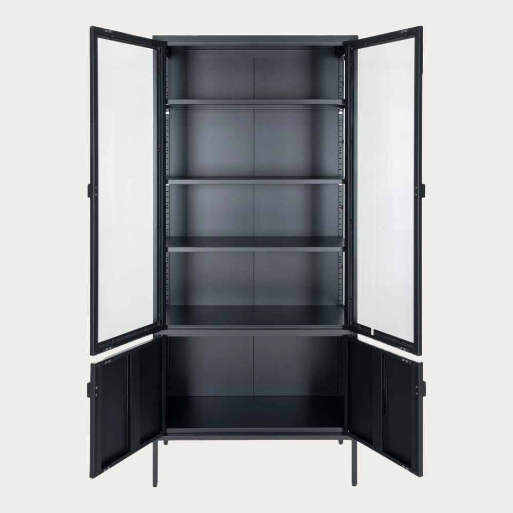Closet Loft black one Showmodel