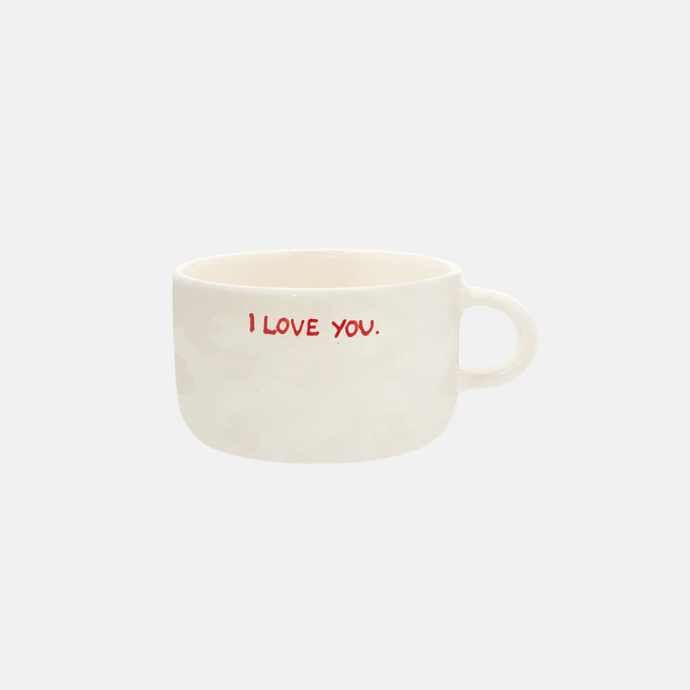 I love you cappuccino mug