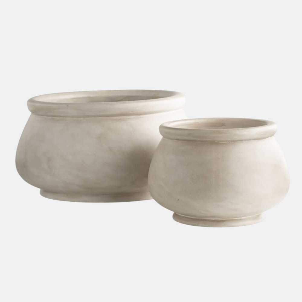 Pots | Clay | Set of 2