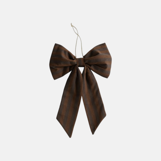 Christmas Bow | Recycled Cotton | 28 x 18 cm