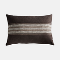 Load image into Gallery viewer, Cushion Cover | Brown Linen/Viscose | 50 x 75 cm

