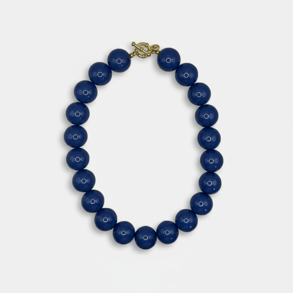 Bonnie Studios Wilma Necklace navy