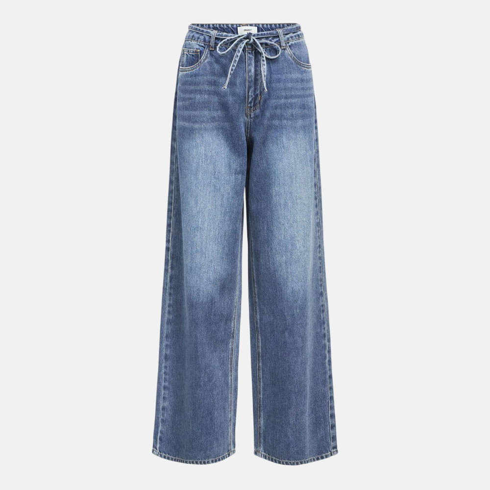 OBJROSIE MW WIDE JEANS NOOS