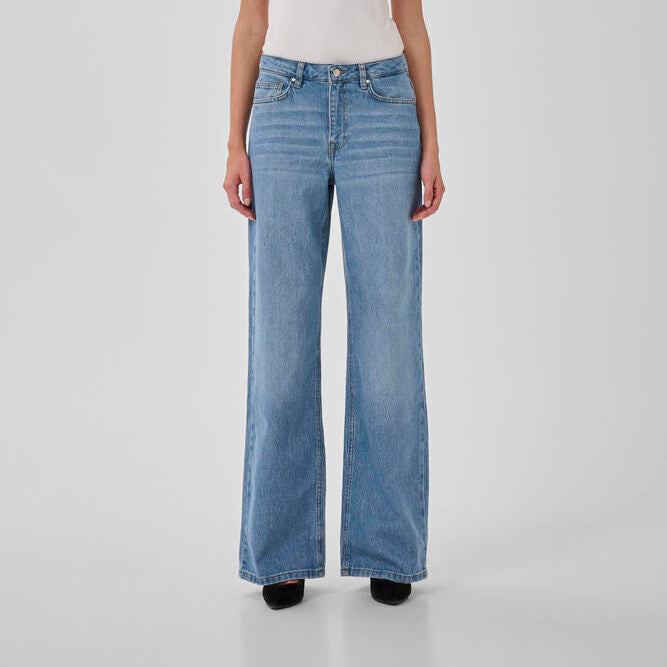 05 THE LOUIS 139 HIGH WIDE | MEDIUM BLUE RETRO WASH