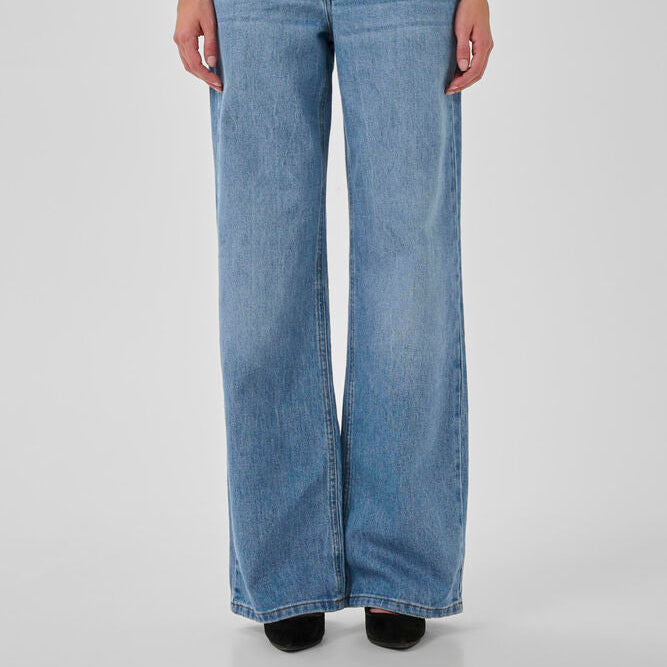 05 THE LOUIS 139 HIGH WIDE | MEDIUM BLUE RETRO WASH