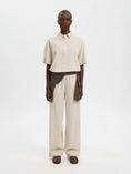 Afbeelding laden in Galerijviewer, SLFLUISA MW WIDE LINEN BLEND PANT NOOS
