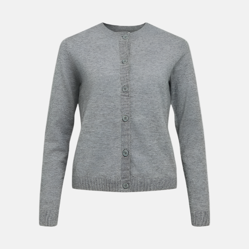 OBJTHESS L/S SHORT CARDIGAN NOOS