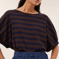 Load image into Gallery viewer, merle big stripe top
