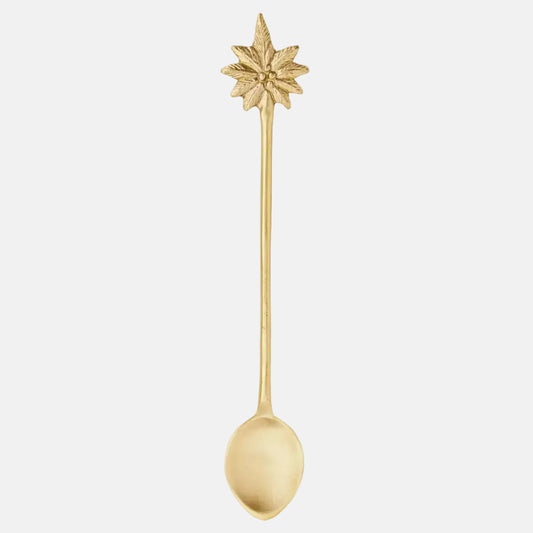 Brass spoon w/ palm