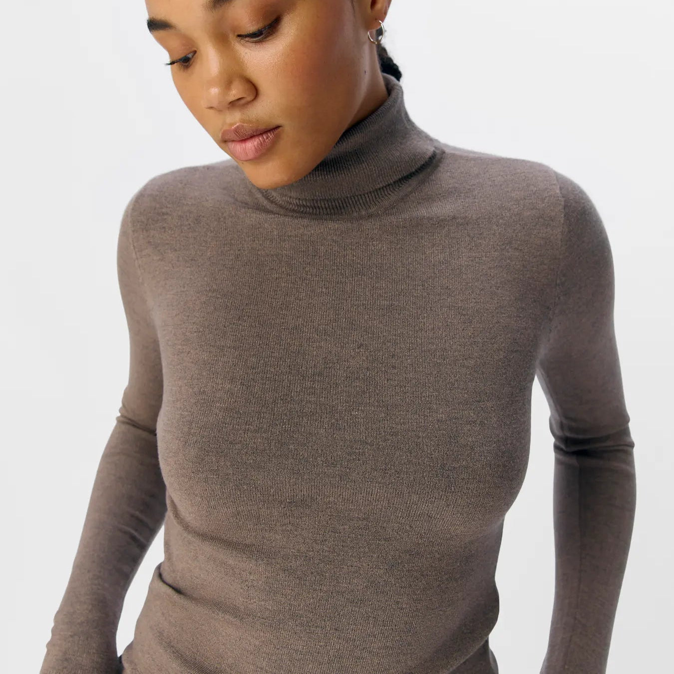 OBJTHESS L/S ROLLNECK KNIT PULLOVER NOOS