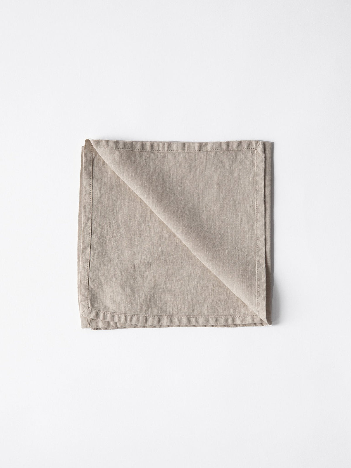Linnen servet Warm grey