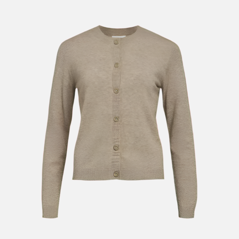 OBJTHESS L/S SHORT CARDIGAN NOOS