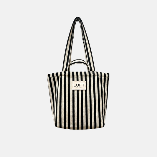 The Stripe Bag Black