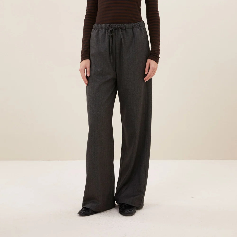 pelle herringbone pants