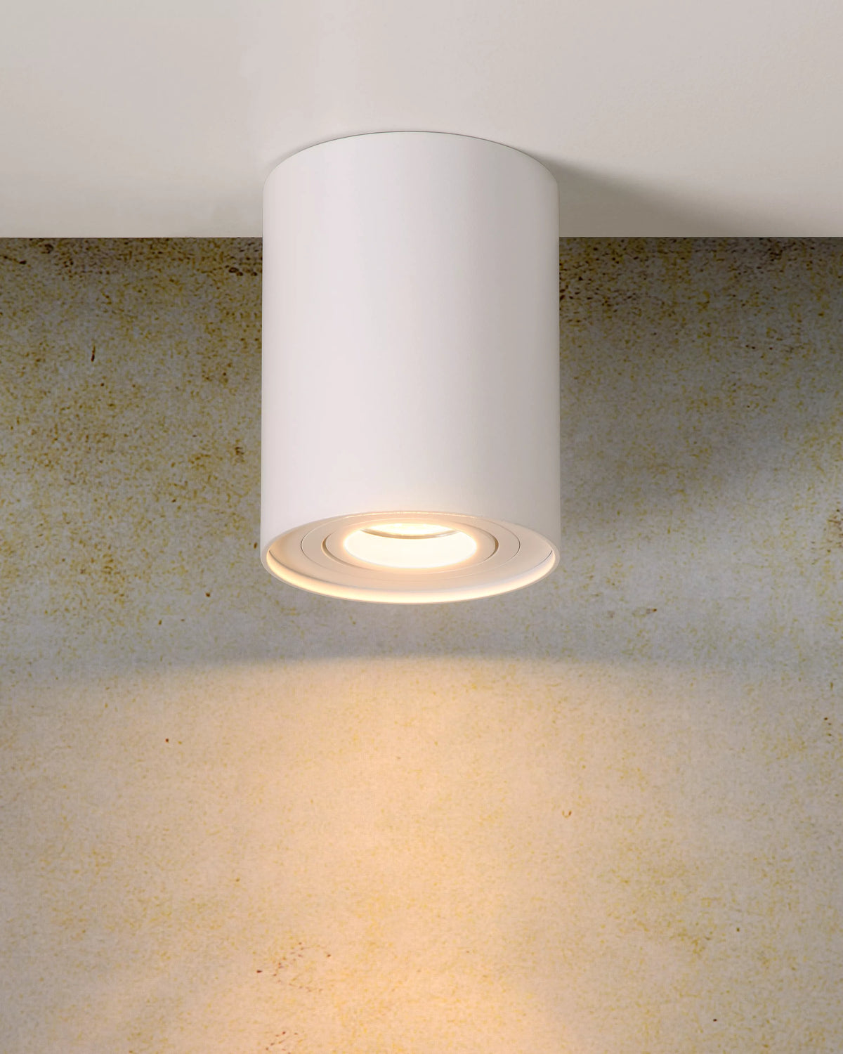 Tube plafond spot Wit