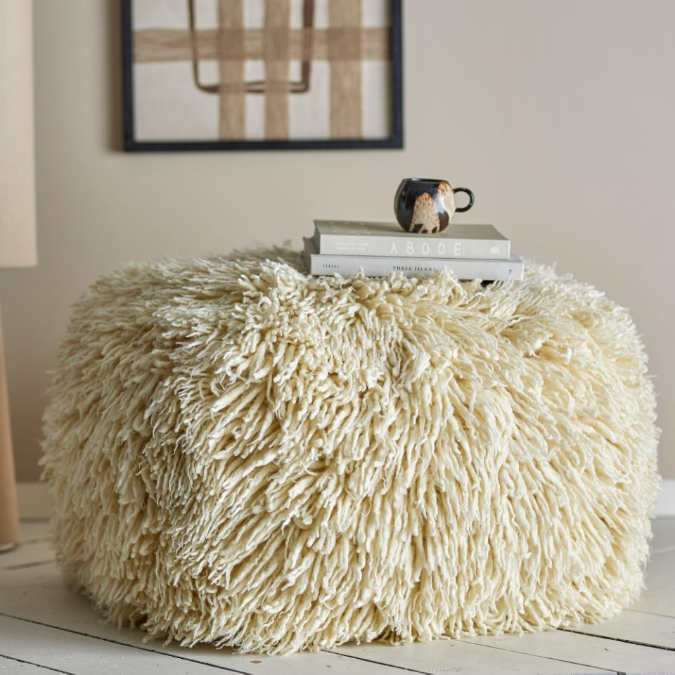 Lomba Pouf, Nature, Wool