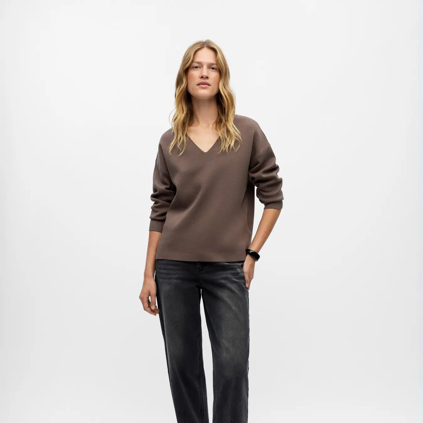 OBJREYNARD V-NECK PULLOVER NOOS