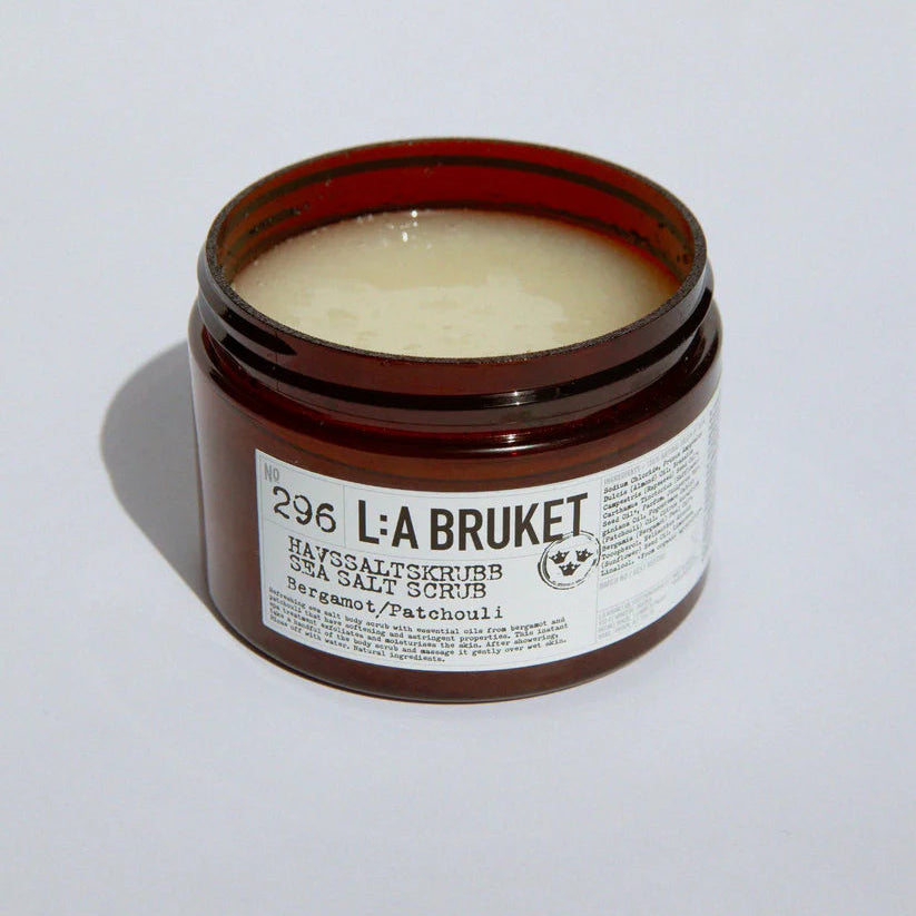 SEA SALT SCRUB BERGAMOT PATCHOULI