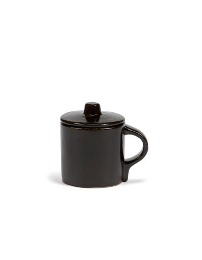 Espressokop met deksel Ebony La Mère