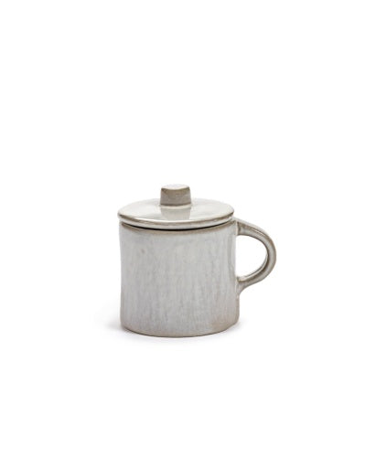 Espressokop met deksel Off-white La Mère