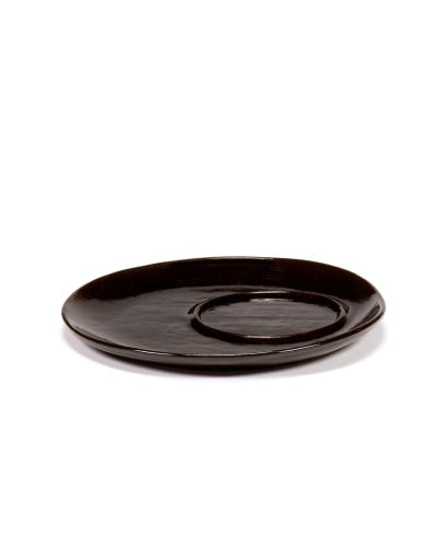 Schotel koffiekop Ebony La Mère