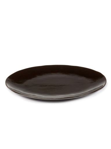 Ovaal bord Ebony La Mère