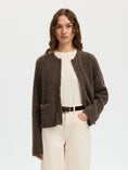 Afbeelding laden in Galerijviewer, SLFSIA RAS LS KNIT SHORT CARDIGAN
